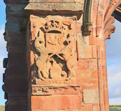 CARVED COAT OF ARMS