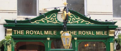 THE ROYAL MILE REFRESHMENT ESTABLISHMENT!!