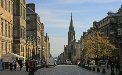 VIEW ON THE 'ROYAL MILE'