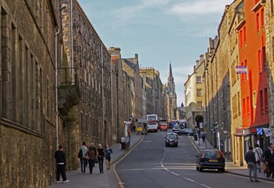 VIEW ON 'ROYAL MILE'