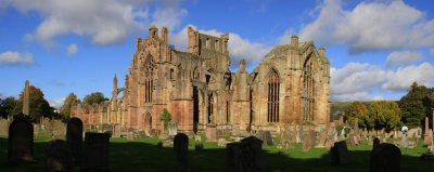 THE MELROSE ABBEY
