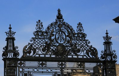 IRON WORK OF GATE