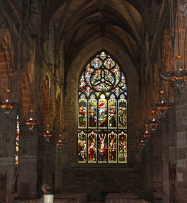 WINDOW IN ST. GILES CATHEDRAL