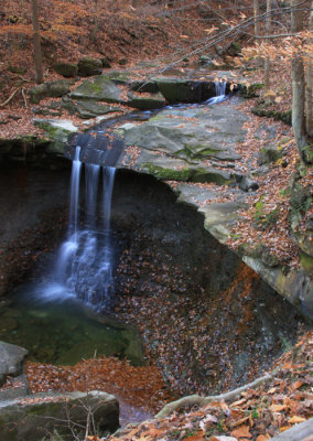 BLUE HEN FALLS IN THE FALL