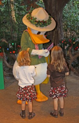 TWO ANGELS AND DONALD