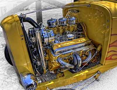 '32 Ford Coupe Engine