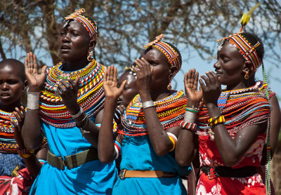 Samburu women, Kenya