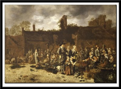 A Village Market, 1644