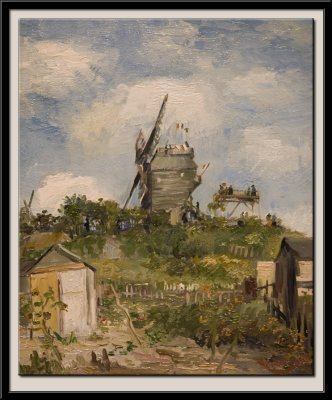 The Blute-Fin Windmill, Montmartre, 1886