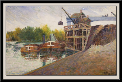 Coal Crane, Clichy, 1884