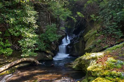 waterfall in the Blue Valley 1