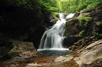 waterfall on Middle Prong