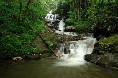 waterfall on Chastine Creek