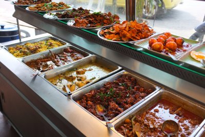 Lingam's sumptuous curry spread