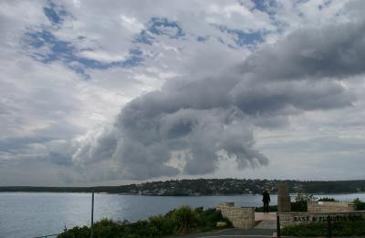 Southerly buster over Bundeena