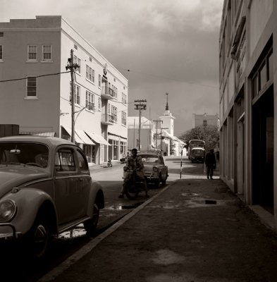 Bermuda street in 1962  3729D.jpg