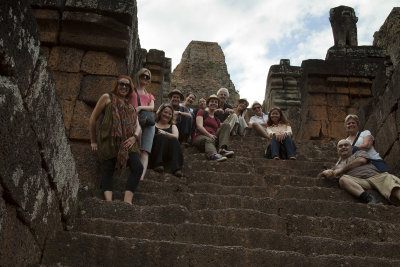 On an Intrepid Tour with some fun people thru Cambodia and Vietnam