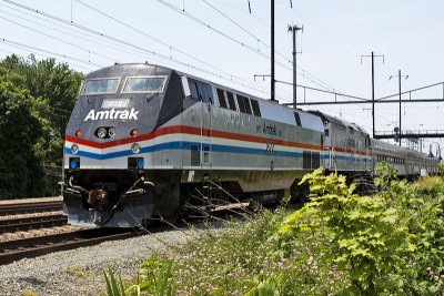 Amtrak 40th Anniversary Train in Perryville, Md.