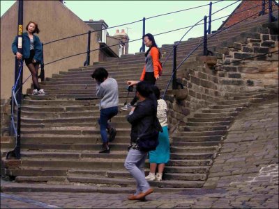 199 steps, whitby
