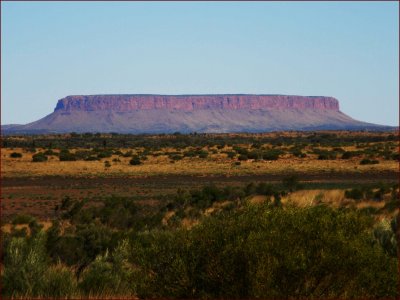 10 Seen from the Lasseter Highway,  not Ayers rock.