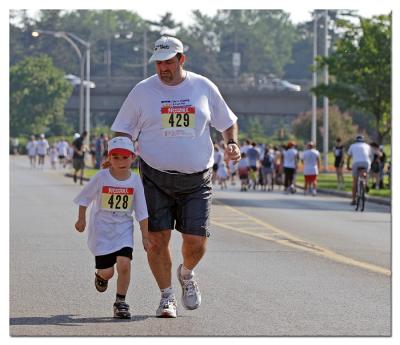 Do it for Dad 5km finish