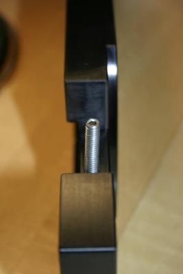 Front knob threaded rod