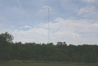 40 CW mast and inerted V