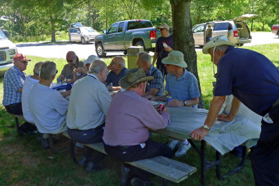 dinner at 2012 field day