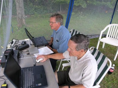 Doug & Bill hard at workG