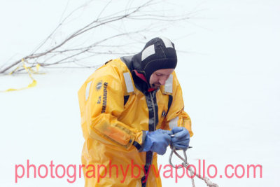 Leominster,MA Water Rescue Training March 14,2011