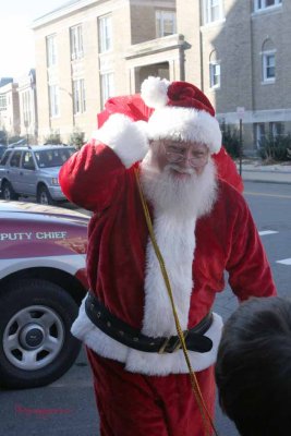 Santa Clause at Leominster Fire Hqts December 4,2011