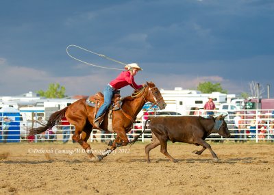 Team Roping, 4th of July Rodeo, Byers, CO