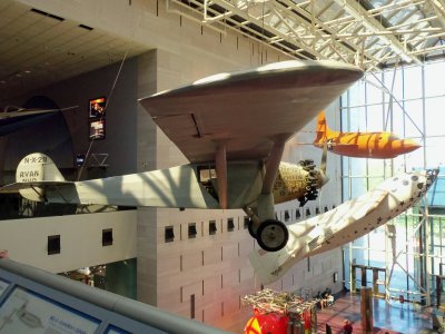 Spirit of St. Louis and Bell X-1/NASM