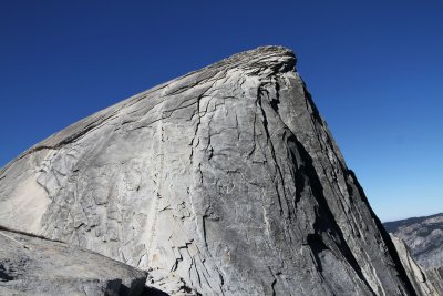 Climbing Half Dome