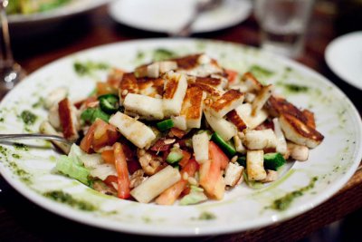 Haloumi Cheese Salad