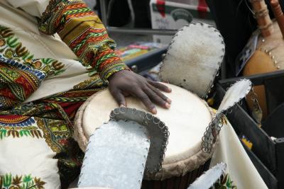 Drummer from West Africa