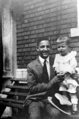 Irving Biegel with unknown child