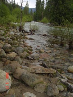 River rocks...