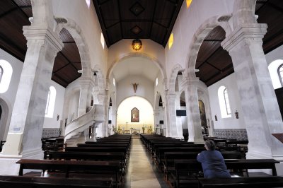 inside Parish Church of Fatima