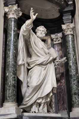 Apostles Statues at St John Laterano Basilica, Rome
