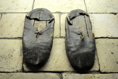 A pair of St. Ignatius’ shoes.