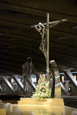 Underground Basilica at Lourdes