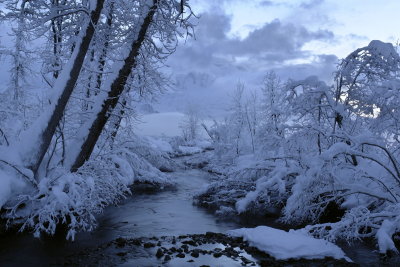 Powder Blue Evening