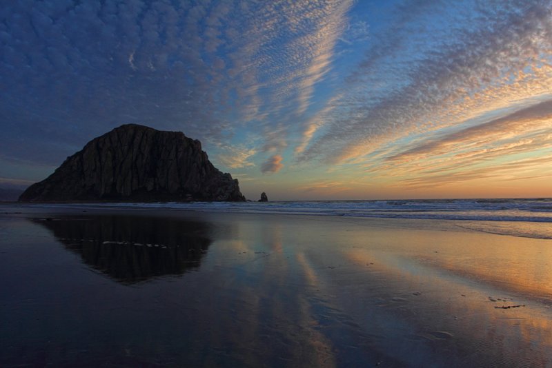 Morro Rock - Sunset