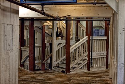 Inside Old Building - Cannery Row - Monterey, California