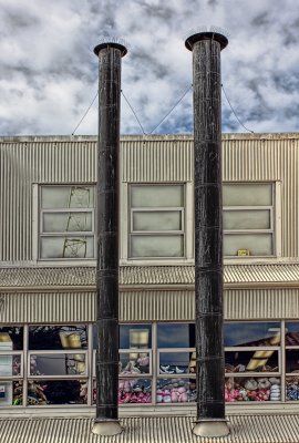 Stacks - Cannery Row - Monterey California