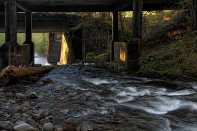 Under The Bridge - Columbia Gorge - Oregon