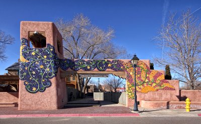 Gateway to Old Town - Albuquerque, New Mexico