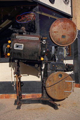 Movie Projector - Jerome, Arizona