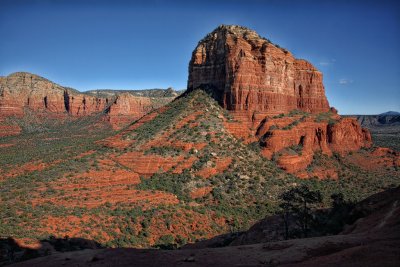 Courthouse Butte from Bell Rock - Sedona Arizona